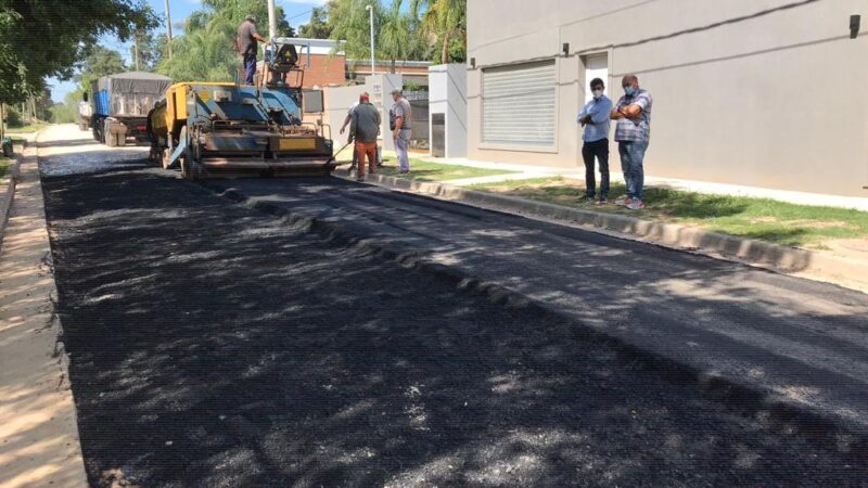 Exaltación, comenzaron las obras de Pavimentación en el barrio San José de Tala