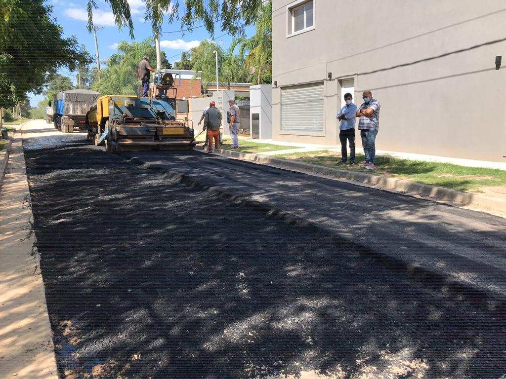 Exaltación, comenzaron las obras de Pavimentación en el barrio San José de Tala