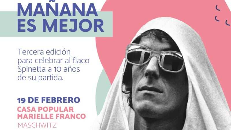 A 10 años de su muerte , homenaje al “Flaco” Spinetta en Ingeniero Maschwitz