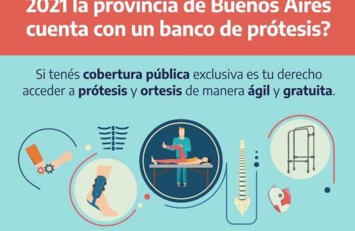 Salud creó el Primer banco de Prótesis y Órtesis de la Provincia