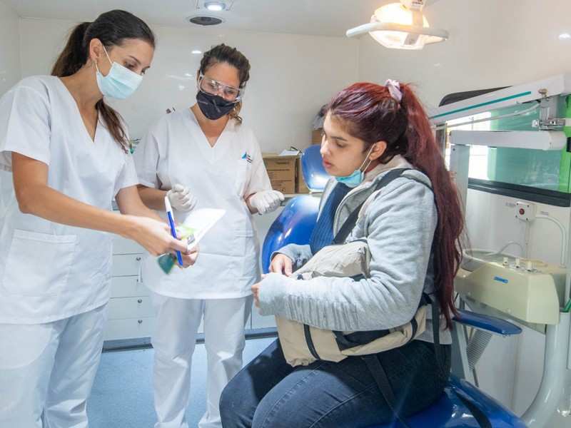 Los sanfernandinos se realizaron controles odontológicos en el Día de la Salud Bucodental
