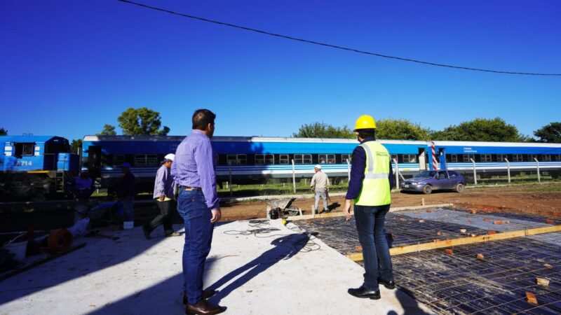 Avanzan las obras en el entorno de la Estación General Pacheco  y la nueva plaza bajo la 197
