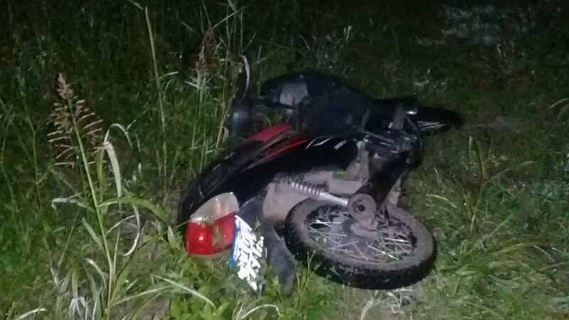 Exaltación , por las Cámaras de Seguridad recuperaron una Moto