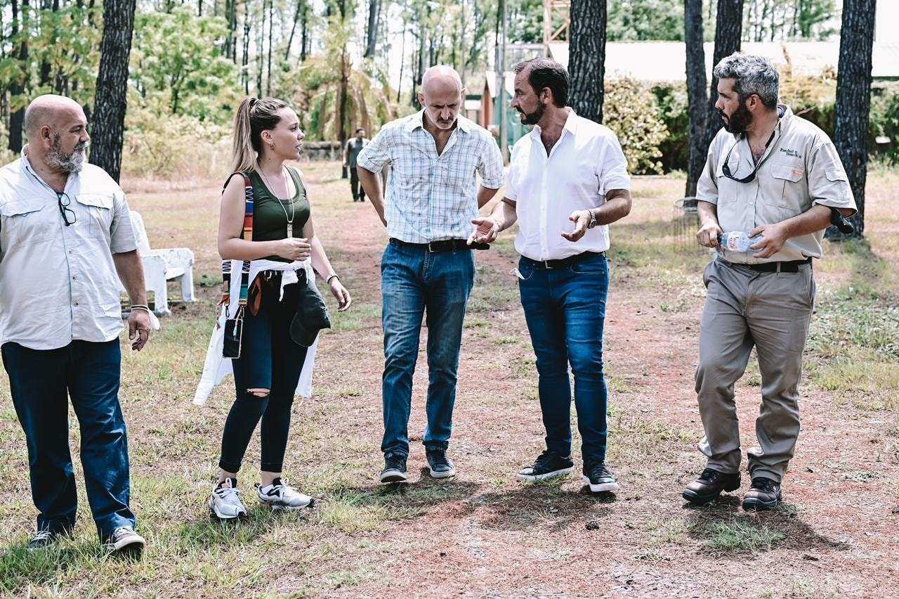 Ariel Sujarchuk y un equipo interdisciplinario municipal viajaron a Corrientes para colaborar con el plan de restauración ambiental tras los incendios