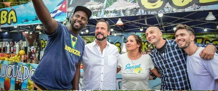 En Ing. Maschwitz, con gran participación de vecinos, se está desarrollando la Feria de Gastronomía y Cultura D´Gustar