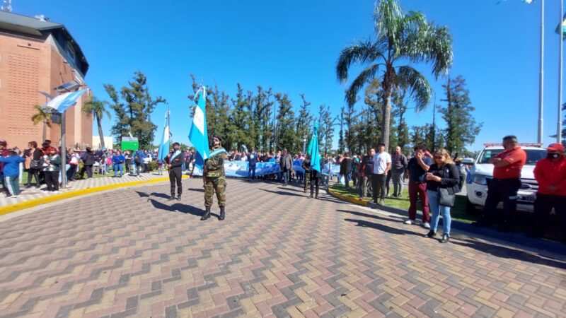 Sofía Vannelli participó del acto encabezado por Axel Kicillof en Homenaje a los Héroes de Malvinas