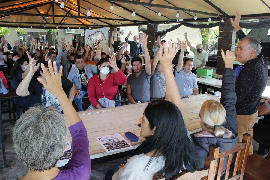 Por unanimidad se aprobó la memoria y la rendición de gastos de ATE Zona Norte