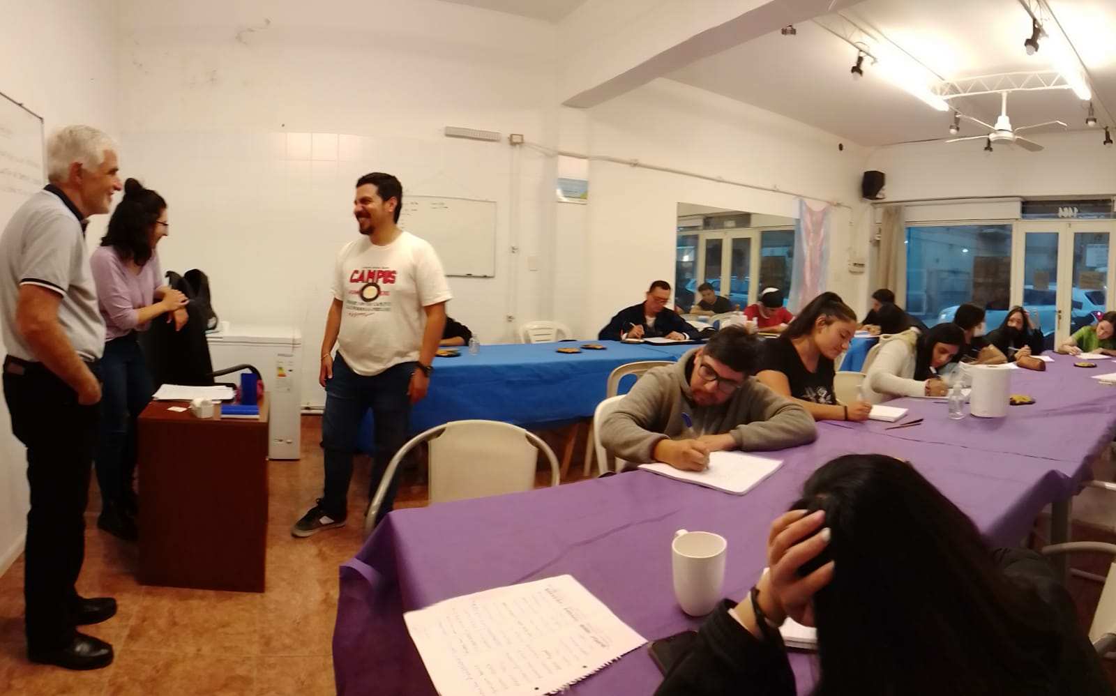 Se inició cursada del Programa FINES en Vicente López