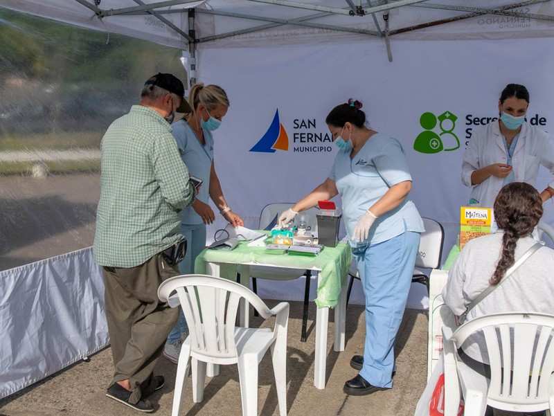 San Fernando realizó charlas y controles médicos en el ´Día Mundial de la Salud´