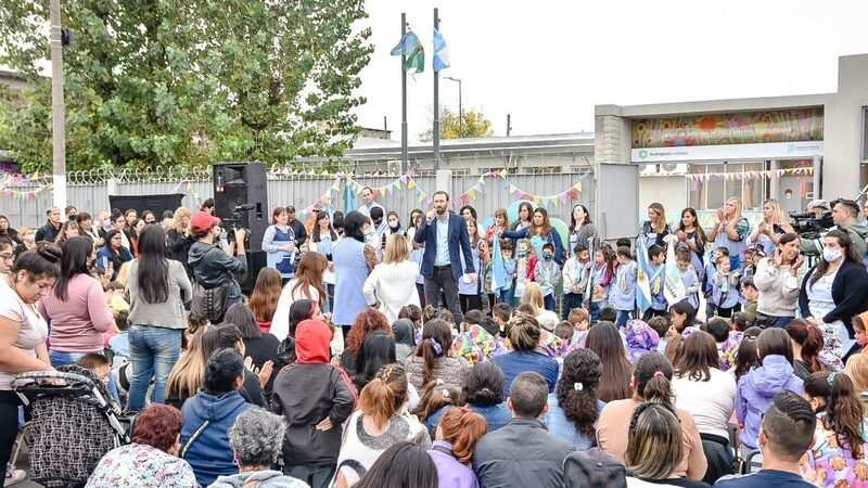 Selci inauguró el nuevo edificio del  Jardín N°902 “Ceferino Namuncurá”   