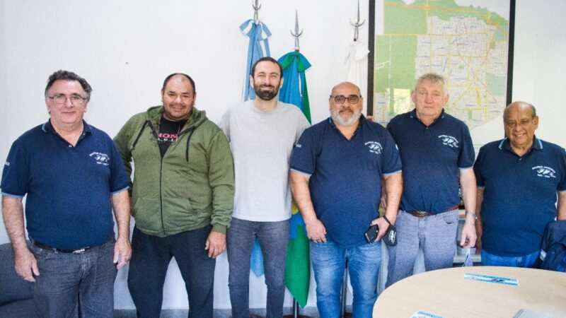 Selci recibió al chofer viral  y a veteranos de Malvinas