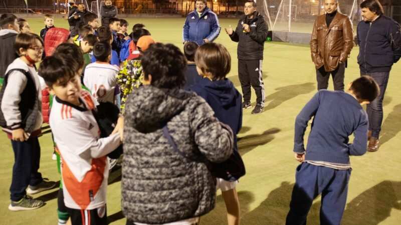 Con el Chino Luna, el Club Tigre y el Municipio de San Fernando realizaron una nueva capacitación de fútbol