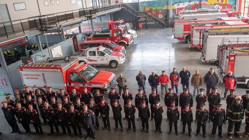 El Municipio acompañó el 126° aniversario de los Bomberos de San Fernando
