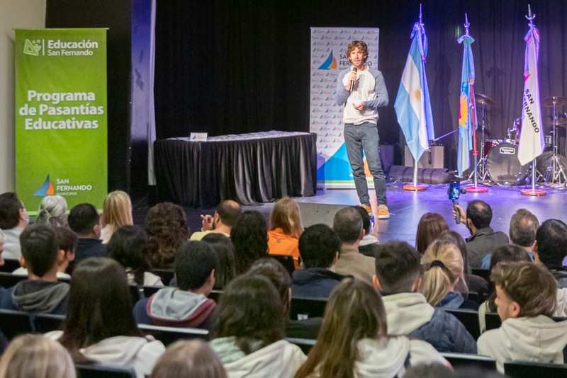 Juan Andreotti presentó una nueva edición de las Pasantías Educativas Municipales