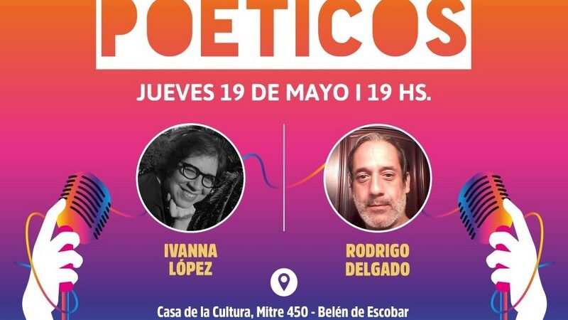 Escobar, continua el exitoso ciclo de Recitales Poéticos 2022