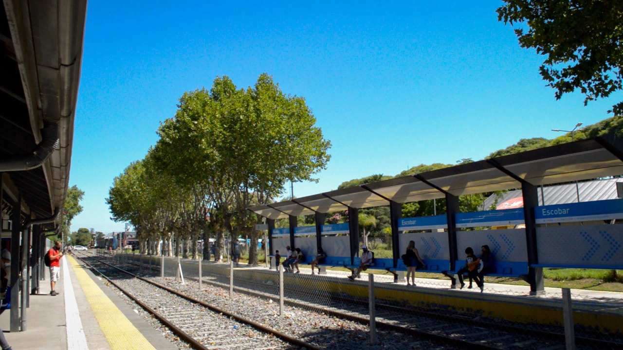 La estación Escobar está en pleno cambio