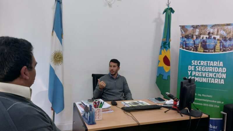 Nicolás Serruya: “Con planificación y voluntad política, seguimos trabajando todos los días para resolver las diferentes problemáticas en materia de seguridad” .