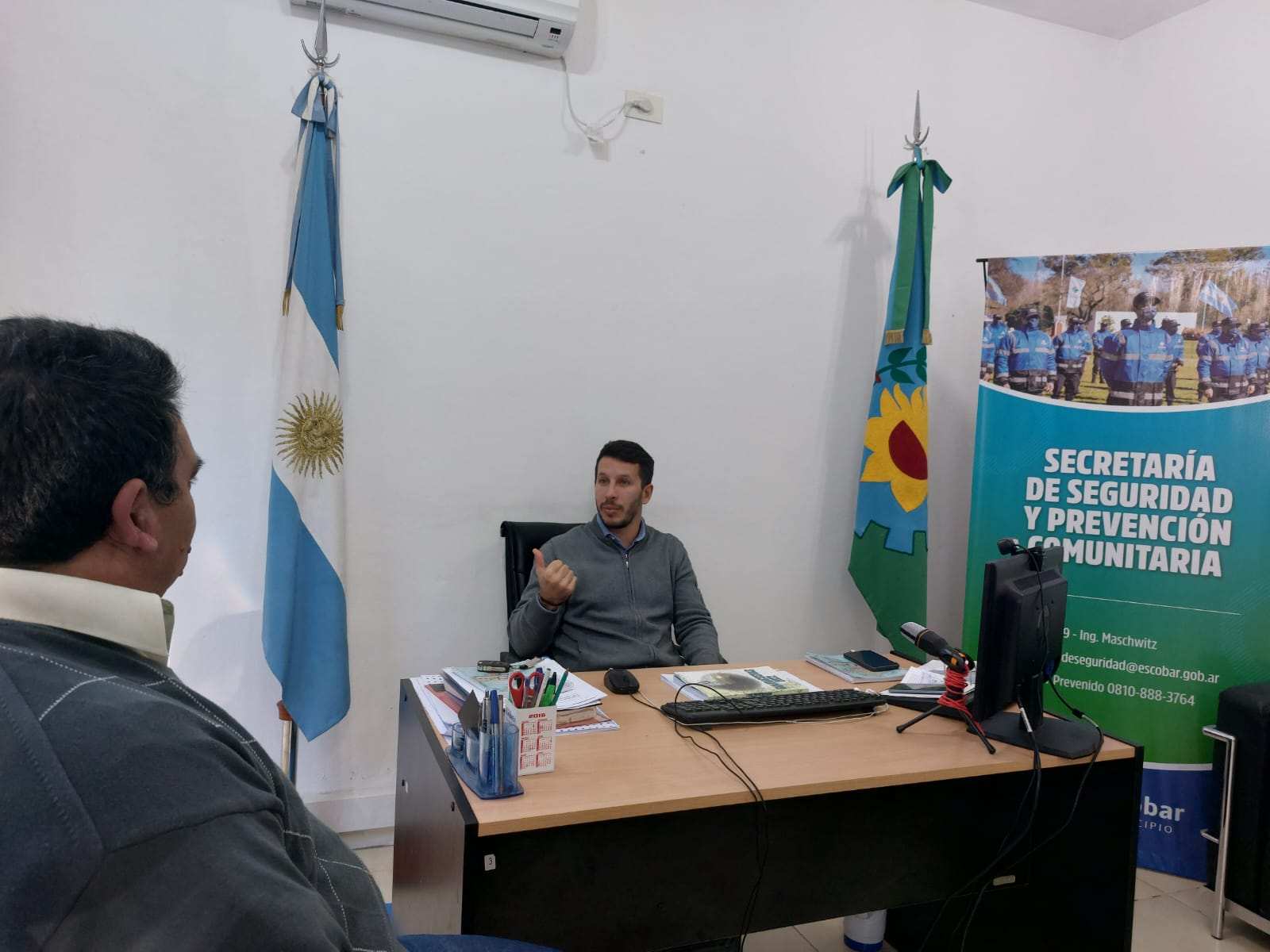 Nicolás Serruya: “Con planificación y voluntad política, seguimos trabajando todos los días para resolver las diferentes problemáticas en materia de seguridad” .