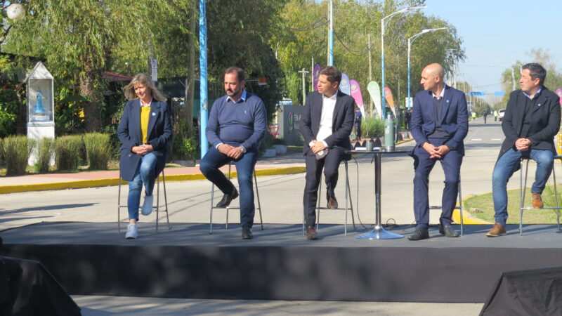 Histórico: Ariel Sujarchuk, Axel Kicillof y Beto Ramil inauguraron el tercer tramo que completa la repavimentación de la Ruta Provincial 25