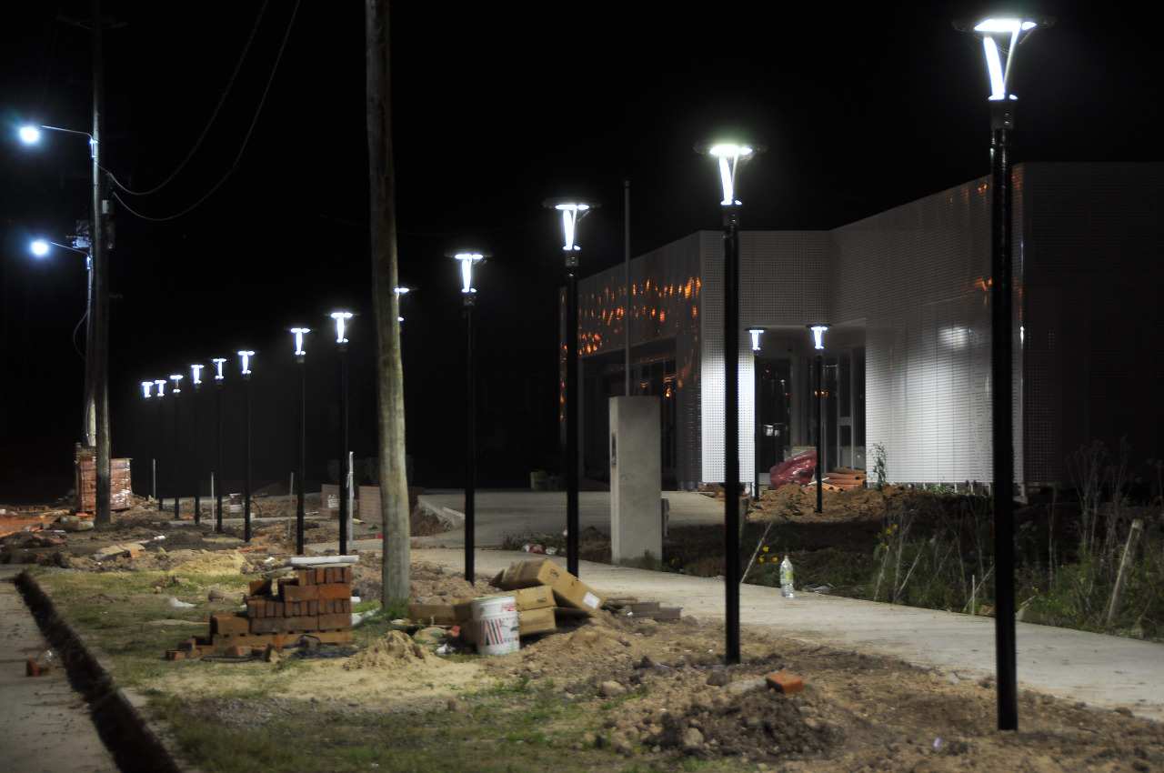 Se encendieron las luces del Hospital de Los Cardales