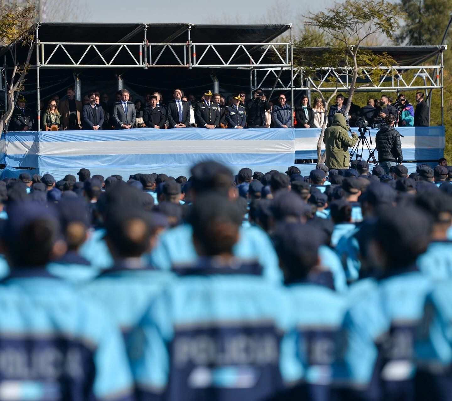 Vicente López: “En la PBA se suman más de 4 mil policías, para cuidar a las y los bonaerenses”,  señaló la senadora, Sofi Vannelli.