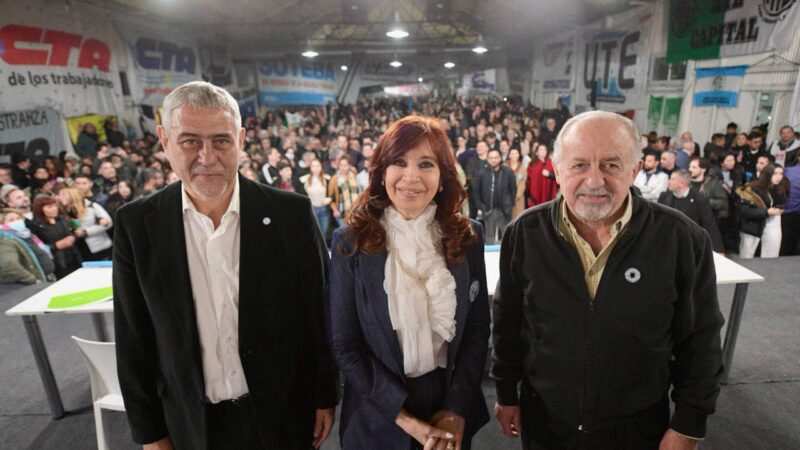 Cristina Kirchner: “La unidad del Frente de Todos no estuvo ni estará en discusión”