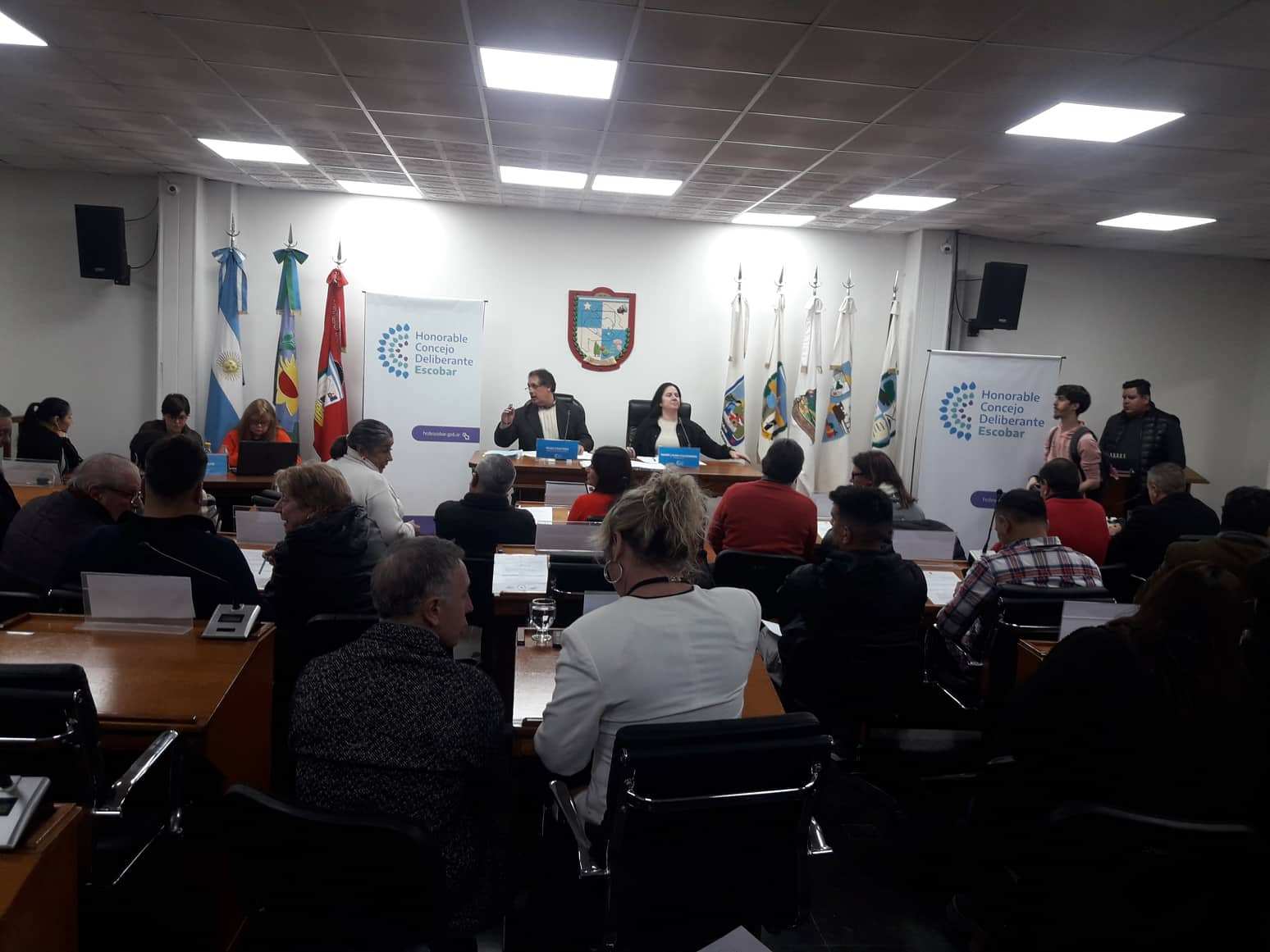Escobar, se realizó la Asamblea de Concejales y Mayores Contribuyentes