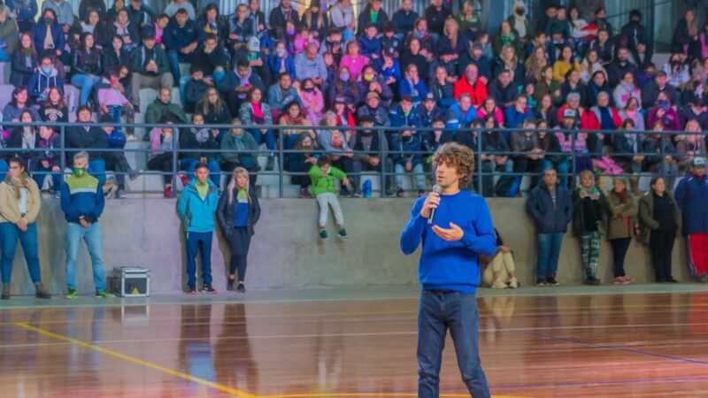 Juan Andreotti inauguró el Microestadio del Polideportivo N°2 de San Fernando