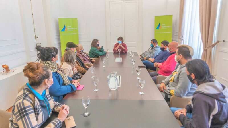 Juan Andreotti recibió a los ganadores de los Juegos Bonaerenses de Cultura 2021