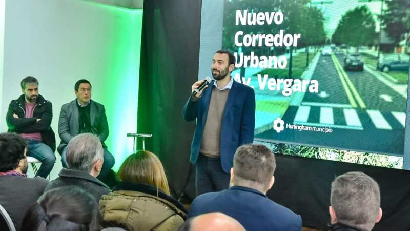 Selci firmó el convenio para la megaobra del Nuevo Corredor Urbano de Av. Vergara