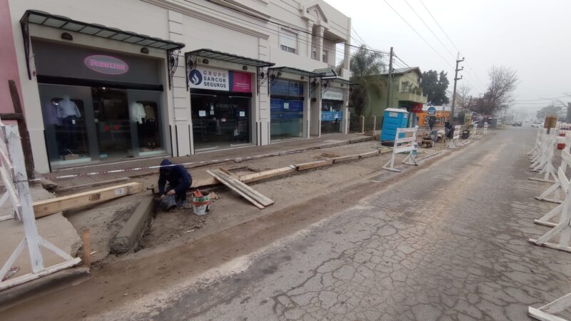 Los Cardales, continúan las Obras en Avenida San Martín