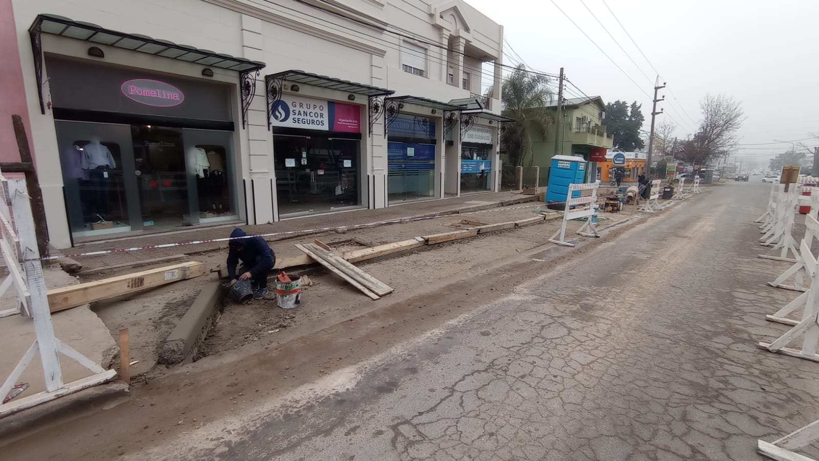 Los Cardales, continúan las Obras en Avenida San Martín