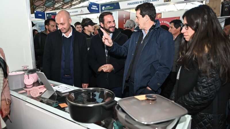 Expo Escobar 2022: Wado de Pedro, Ariel Sujarchuk y Beto Ramil se reunieron con empresarios para proyectar el desarrollo productivo del distrito y toda la región