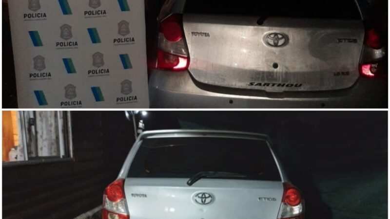 Matheu, luego de una intensa persecusión se detuvo a dos delincuentes que se dedicaban al Robo de Autos