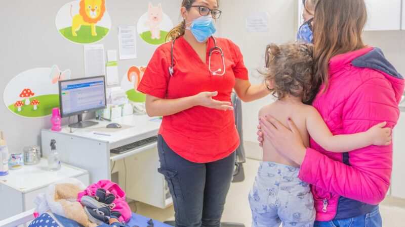 San Fernando atiende las infecciones respiratorias IRAB en sus centros de salud