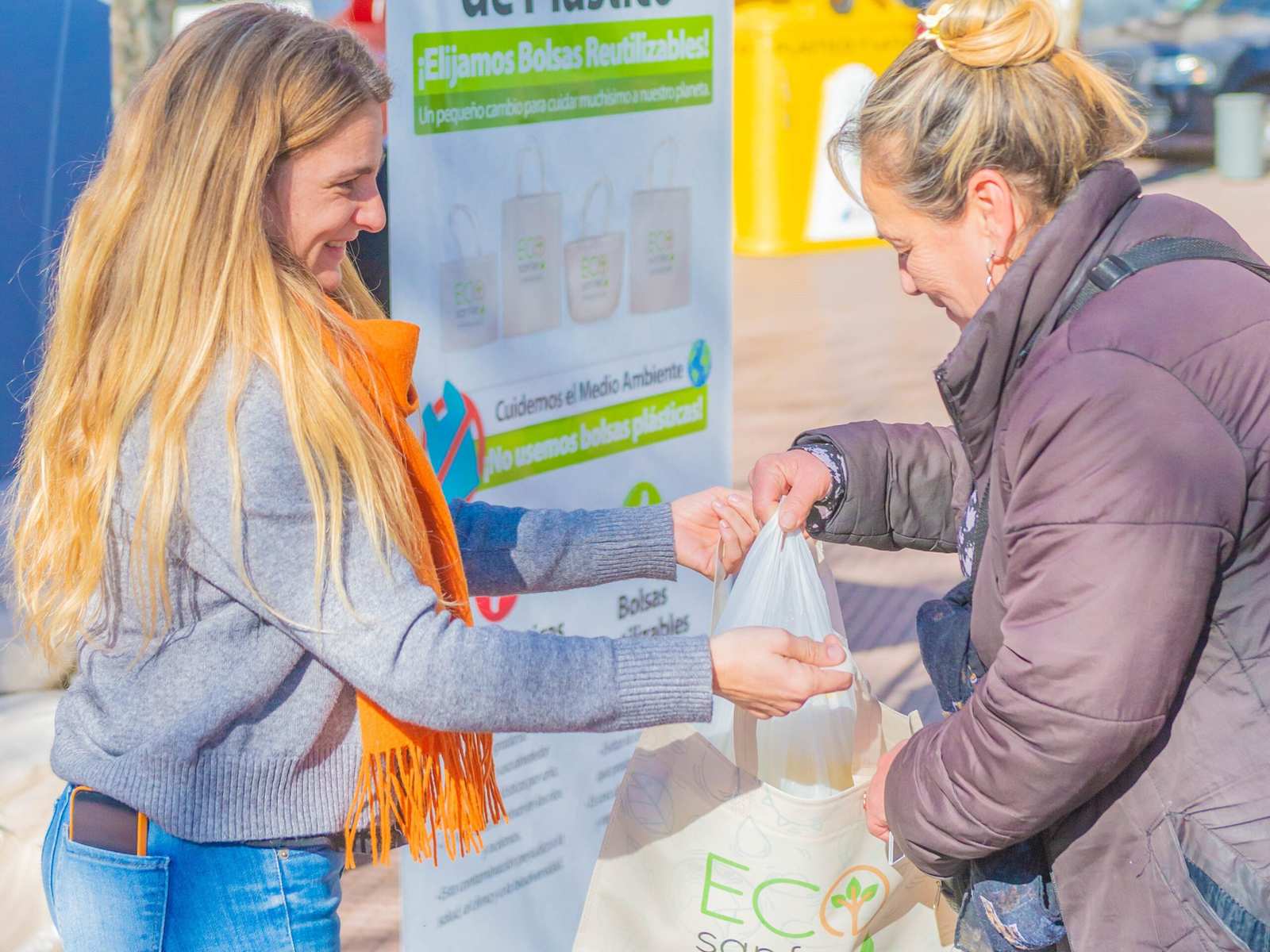 San Fernando promovió el uso de bolsas reutilizables por el Día Libre de Bolsas Plásticas