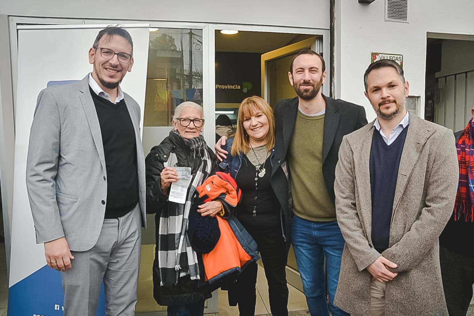 Morris sigue creciendo: el intendente Selci inauguró una oficina “PUNTO-NET” del Banco Provincia