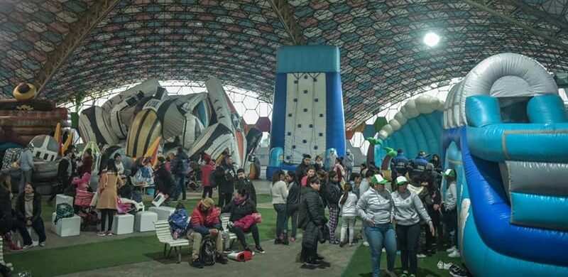 Las vacaciones de invierno se viven con alegría en Escobar
