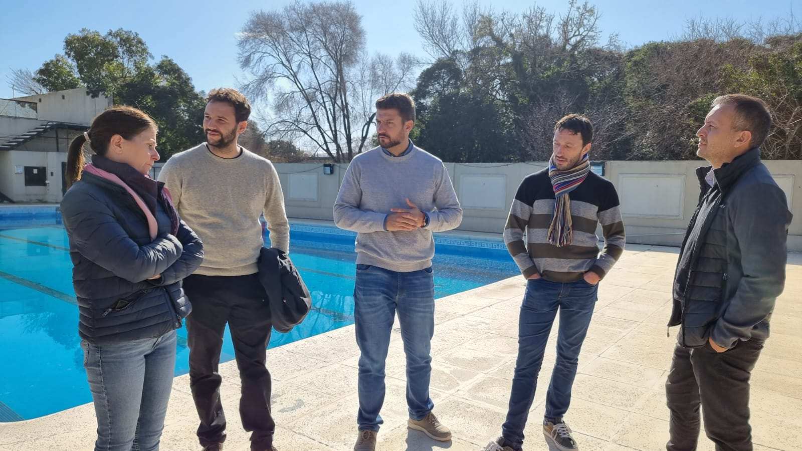 El Subsecretario de Deportes de la Provincia, visitó oficialmente Exaltación de la Cruz