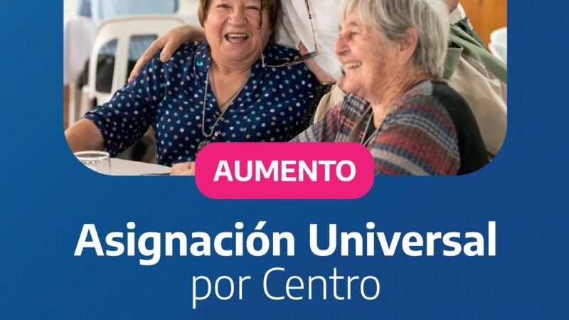 PAMI duplica la Asignación Universal para Centros de Jubilados y abre nuevos cupos del programa Alimentario para socios de Centros en situación de vulnerabilidad