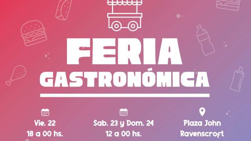 Comenzó este viernes la Feria Gastronómica de Hurlingham  