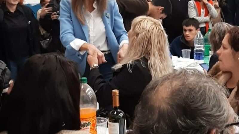 Malena Galmarini celebró el 9 de Julio con peña folclórica y locro junto a los vecinos de Rincón de Milberg en Tigre