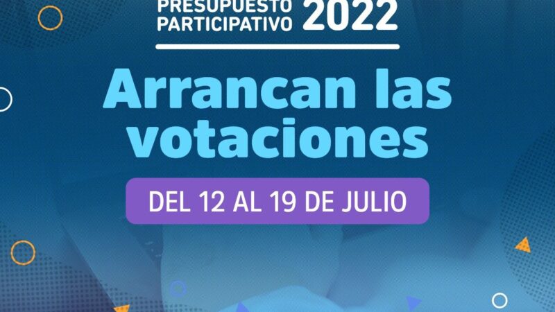 Escobar,  comenzaron las votaciones del Presupuesto Participativo 2022