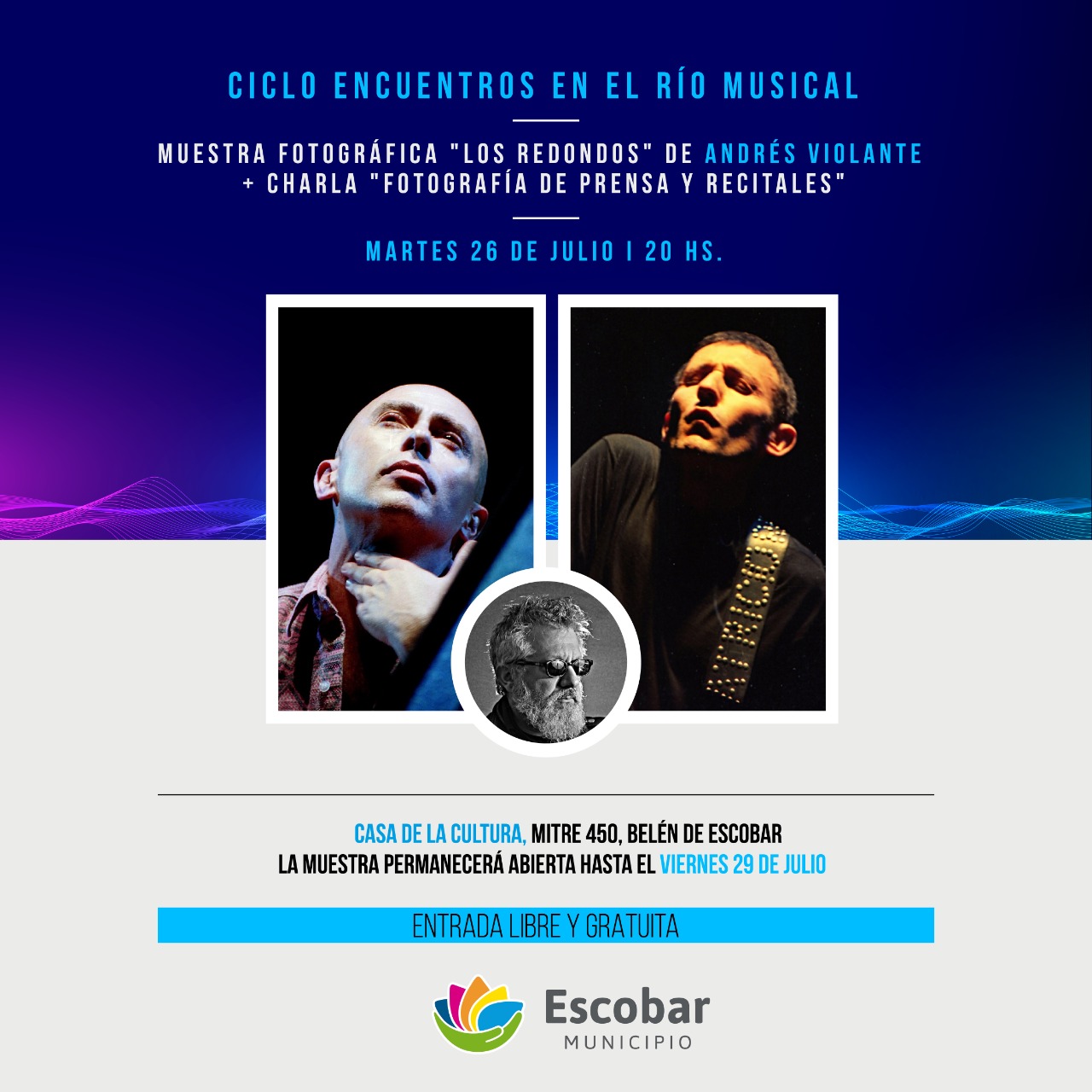 Escobar, continúa el Ciclo “Encuentros en el Río Musical”