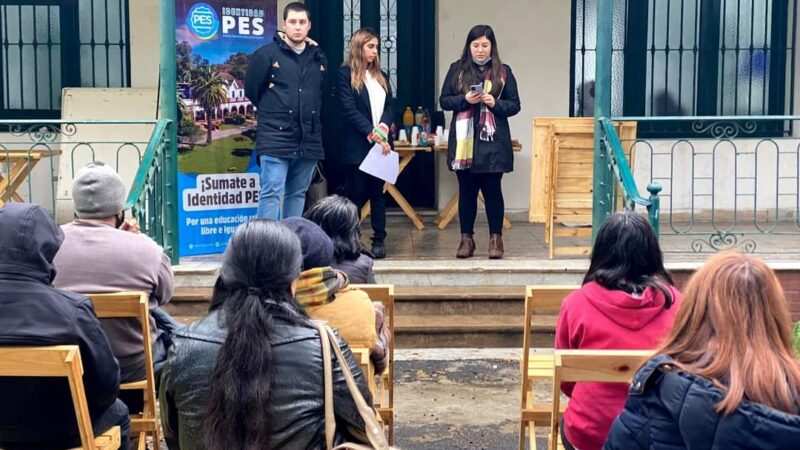 Escobar, se realizó en el PES una jornada homenaje por la Alumna atropellada por el Tren