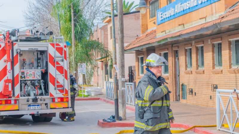 San Fernando continúa realizando simulacros de evacuación en escuelas