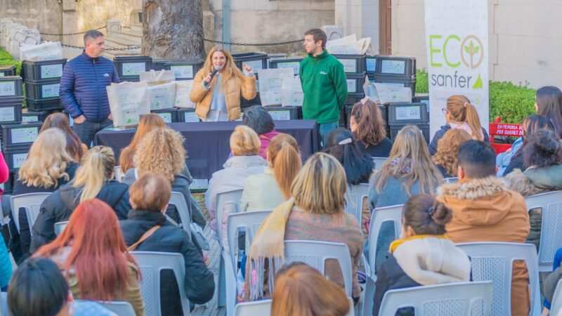 San Fernando finalizó el 4to Curso de Compostaje con 90 egresados