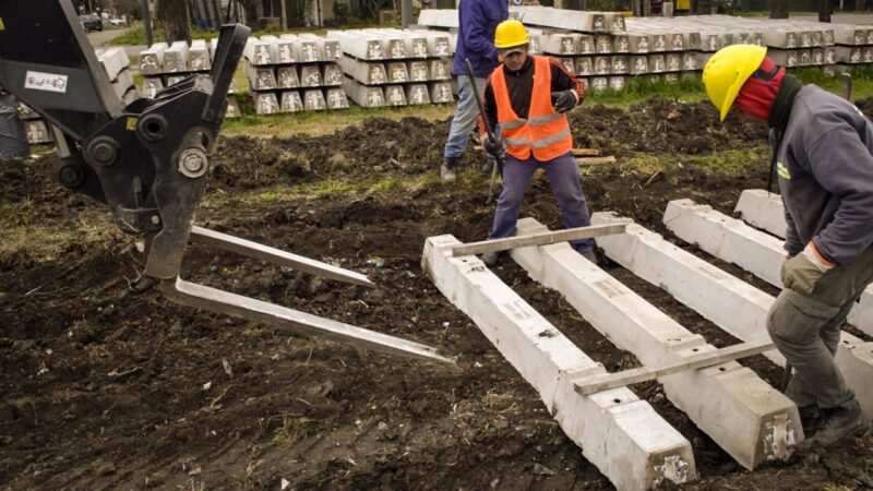 Avanza la puesta en valor de la renovación integral de vías en el tramo El Talar-Garín-Matheu
