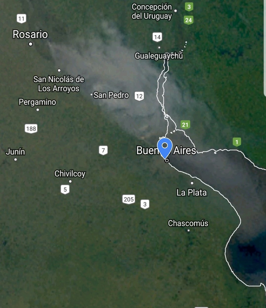 La Municipalidad de Escobar informa acerca de los incendios que se están desarrollando en el Delta