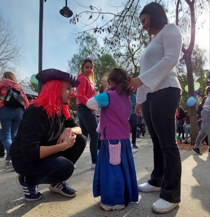Con Juegos, Alegría y Color, el Frente Renovador realizó los festejos por el Día de la Niñez en La Plaza de los Inmigrantes.